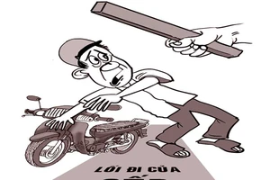 Bị đánh vì đi vào lối của sếp! 