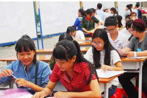Năm 2017: Thí sinh chỉ đăng ký xét tuyển 1 lần