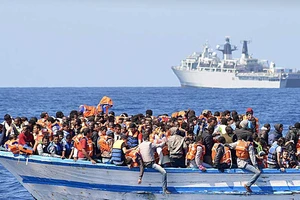 Năm 2016, số người di cư giảm, số người chết lại tăng