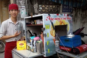 Bartender cho các bà bán rau