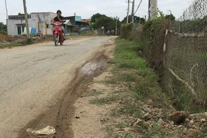 Thi công đường cao tốc làm nứt đường