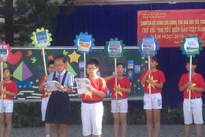 Học yêu biển, đảo qua kể chuyện 