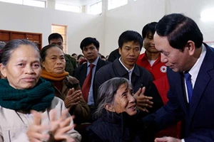 Chủ tịch nước thăm, chúc tết nạn nhân chất độc da cam 