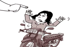 Trộm xe để.... đẩy