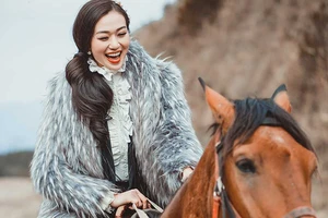 Khánh My đóng phim truyền hình Trung Quốc