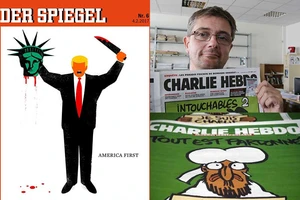 Những bức tranh biếm họa gây tranh cãi trên thế giới