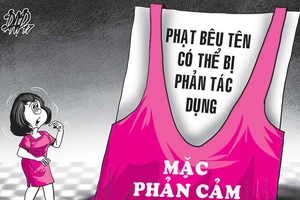 Bêu tên người ăn mặc hở hang: Sai luật!