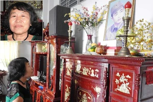 Vợ Thiếu úy Lữ Anh Dồi: 'Hãy vững tin vào công lý!'