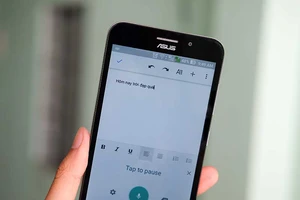 Nhập liệu văn bản từ giọng nói 