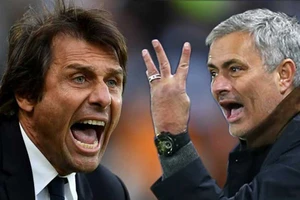 Cuộc chạm trán thú vị giữa Mourinho và Conte