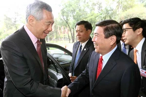 Lãnh đạo TP.HCM hội kiến thủ tướng Singapore