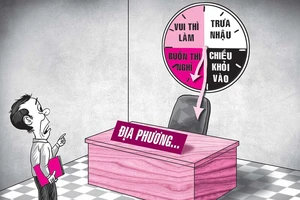 Cán bộ không dám vào cơ quan vì đã... nhậu