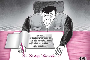 Tòa cấm báo Giao Thông viết xấu Thành Bưởi