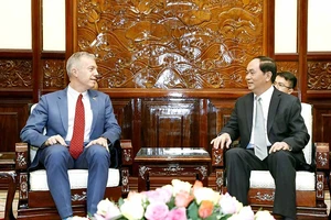 Chủ tịch nước Trần Đại Quang tiếp Đại sứ Ted Osius