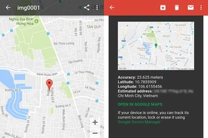 Cách chụp ảnh và xác định vị trí kẻ trộm smartphone 