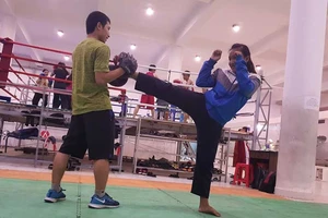 Lớp dạy võ miễn phí của thầy Định