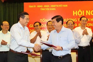 TP.HCM hợp tác sâu với Tiền Giang về nông nghiệp