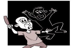 Gặp cảnh bị vợ... ‘cắm sừng’