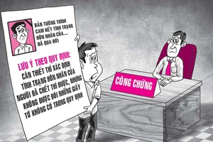 Xác nhận tình trạng hôn nhân cho… người chết