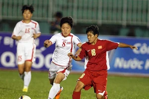 U-19 nữ Việt Nam bị bít cửa ở vòng chung kết châu Á