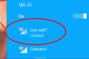 Khắc phục lỗi Limited khi sử dụng Wi-Fi 