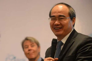 Bí thư Nguyễn Thiện Nhân gặp gỡ doanh nghiệp Mỹ 