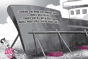 Chỉ tại nước biển quá mặn!