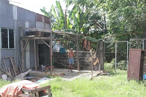 Chính quyền đã tháo dỡ chòi tạm ở Hóc Môn