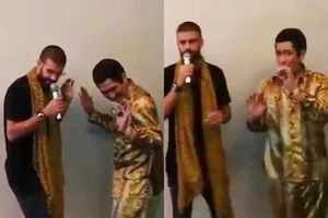 Trung vệ Pique trổ tài ca hát với 'siêu phẩm' PPAP 
