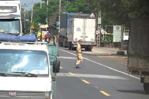 Không còn CSGT kiểm tra chớp nhoáng trên QL14