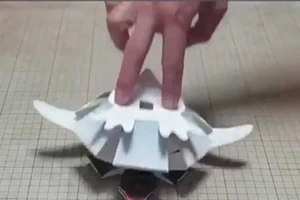 Nghệ thuật xếp giấy chuyển động độc đáo của Nhật Bản