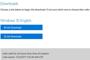 Tải Windows 10 trực tiếp từ Microsoft