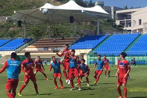 U-22 Việt Nam ná thở ở Hàn Quốc