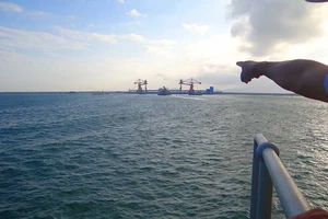 Vụ nhận chìm: Các bên thống nhất đưa bùn, cát lấn biển