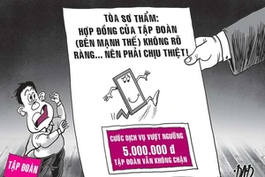 Kiện đòi hơn 1 tỉ đồng cước điện thoại 