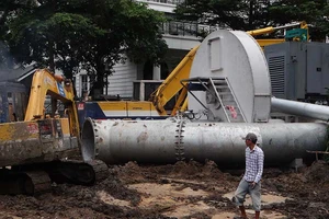 Máy bơm chống ngập khổng lồ có nguy cơ ‘lỗi hẹn’