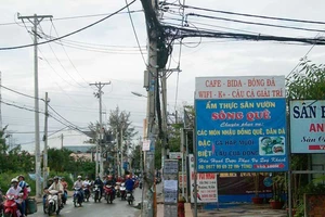 Phản hồi: Trụ điện bị nghiêng đã được an toàn