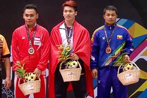 SEA Games 29: Cử tạ đoạt 2 HCV, phá kỷ lục SEA Games