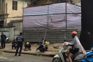 Phường đã ngừng thi công công trình sai phép