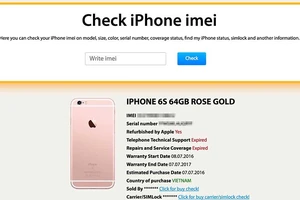 Cách kiểm tra iPhone quốc tế hoặc khóa mạng