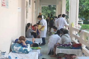 Tiếp tục quá tải trẻ mắc bệnh hô hấp