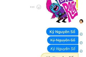 Mẹo gõ chữ in đậm, in nghiêng trên Messenger