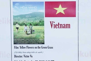 Tôi thấy hoa vàng trên cỏ xanh dự Tuần lễ phim ASEAN