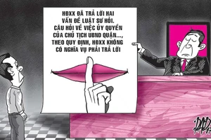 Tòa từ chối trả lời luật sư, được không?