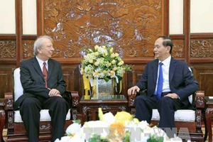 Chủ tịch nước Trần Đại Quang tiếp đại sứ Bulgaria