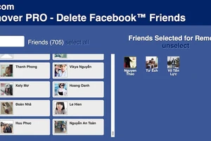 Mẹo hủy kết bạn hàng loạt trên Facebook