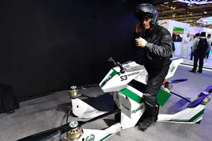 Cảnh sát Dubai sắp tuần tra bằng… xe bay