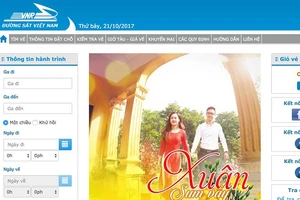 Cách đặt vé tàu Tết 2018 qua mạng