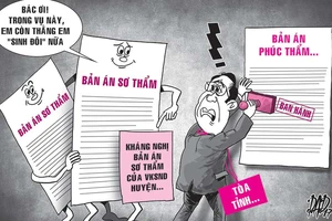 Đề nghị giám đốc thẩm vụ để lọt kháng nghị