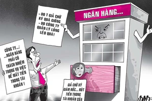 Tiền gửi ngân hàng bị lấy mất, ai bồi thường?